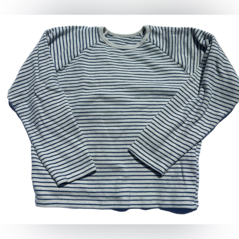 Everlane Striped Cozy Long Sleeve Shirt